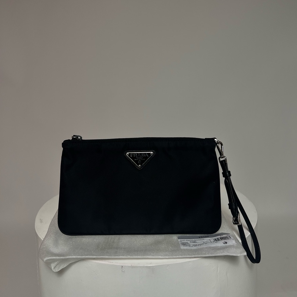 Prada nylon 2021 Tessuto wristlet. Great condition.